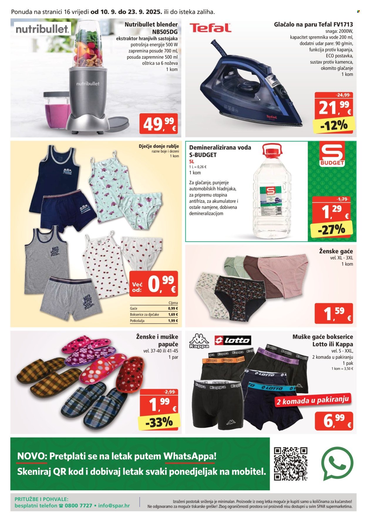 SPAR katalog - Od srijede 10.09.2025.