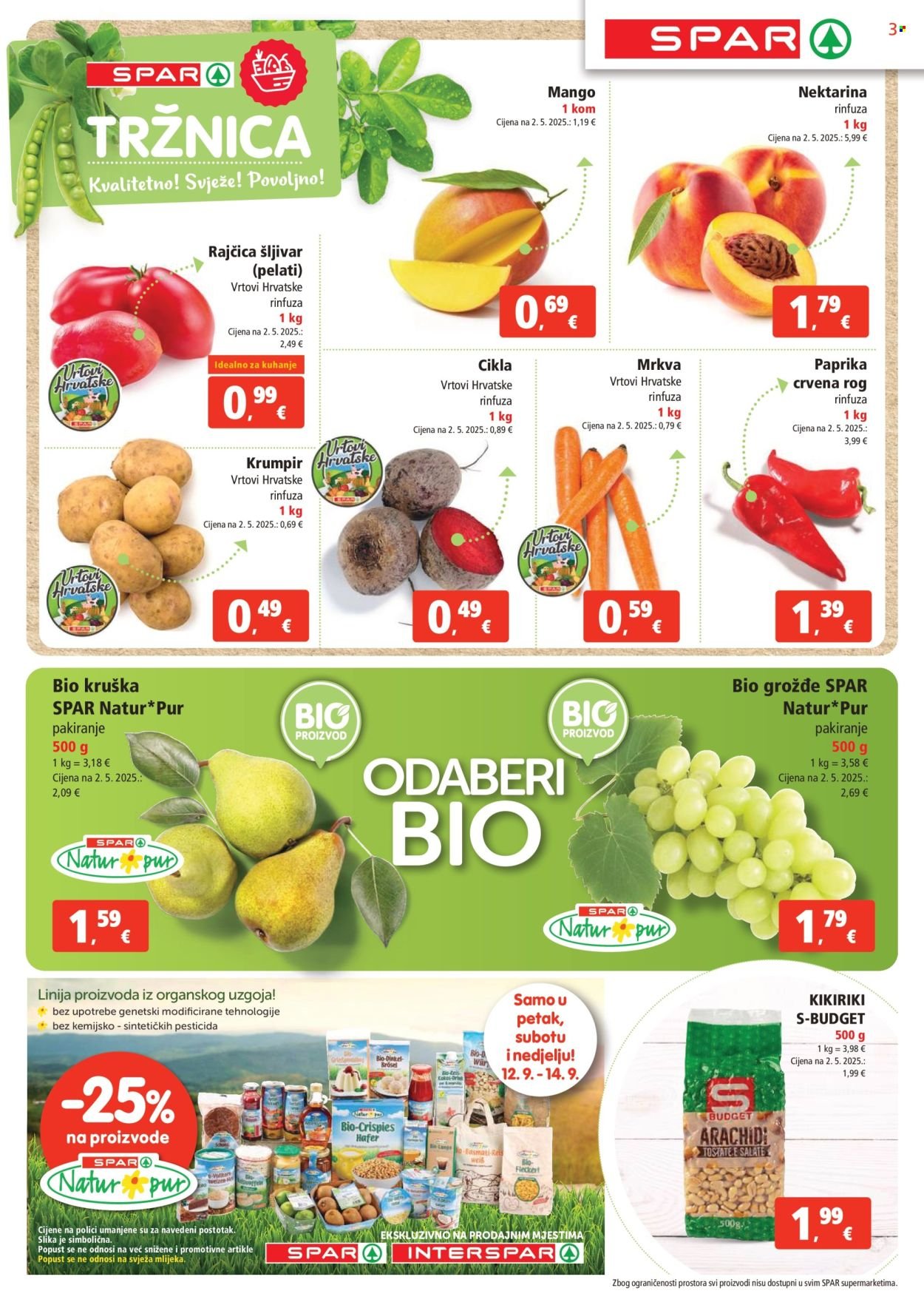 SPAR katalog - Od srijede 10.09.2025.