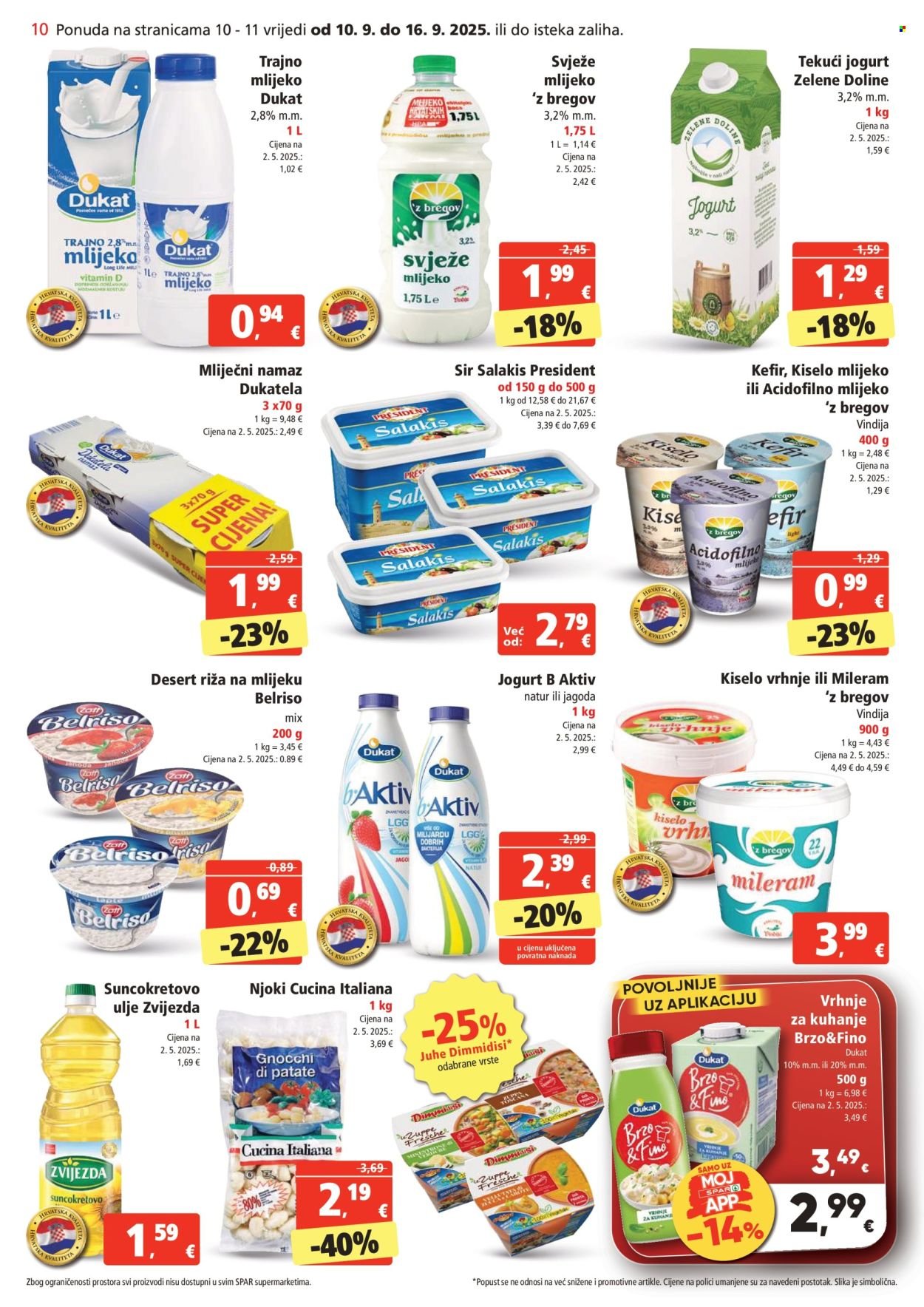 SPAR katalog - Od srijede 10.09.2025.