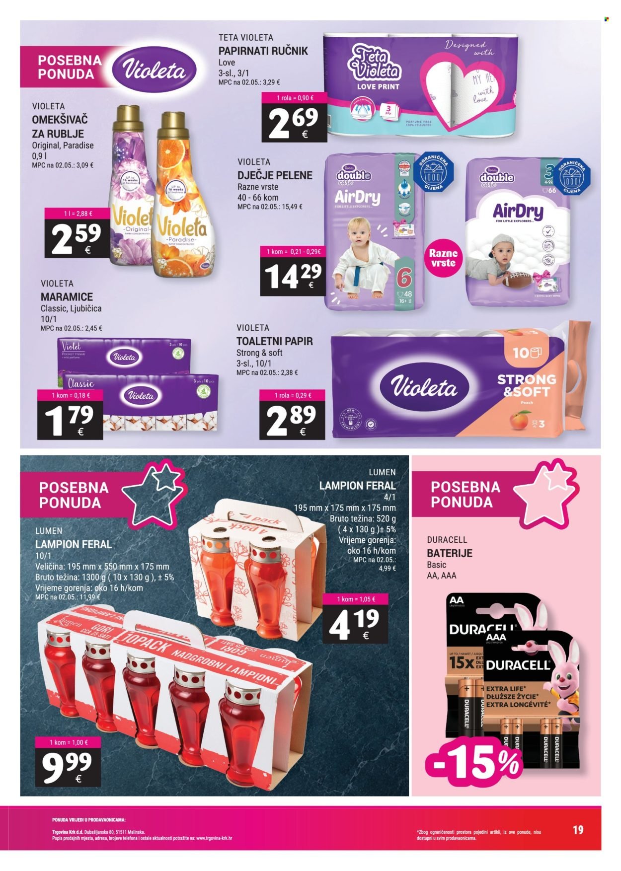 TRGOVINA KRK katalog - Od utorka 01.09.2026.