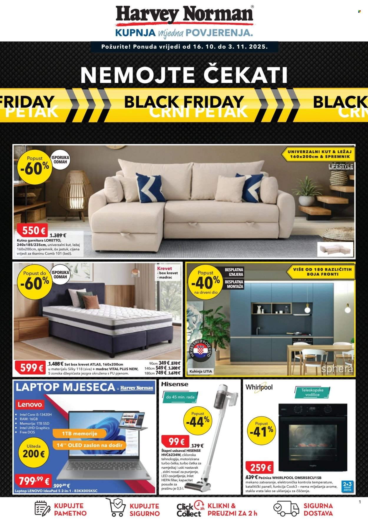 HARVEY NORMAN katalog - Black Friday - Nemoj čekati!.