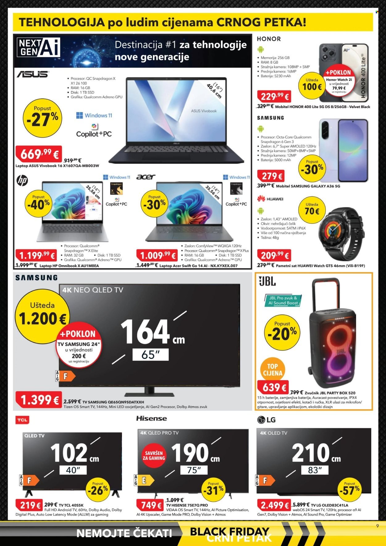 HARVEY NORMAN katalog - Black Friday - Nemoj čekati!.