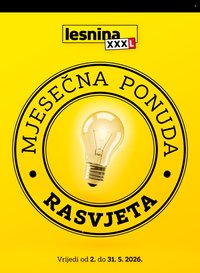 LESNINA katalog - Mjesečna ponuda rasvjete