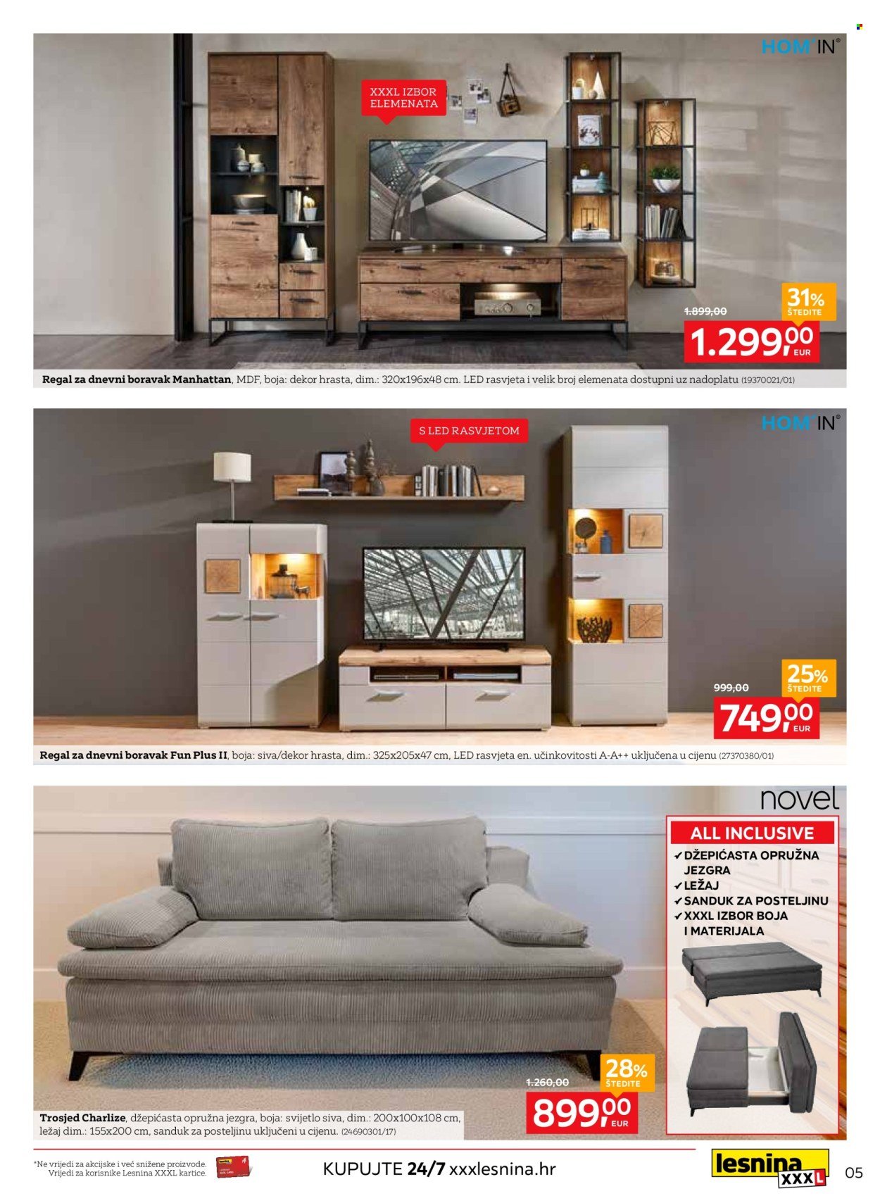 LESNINA katalog - Udobno i funkcionalno