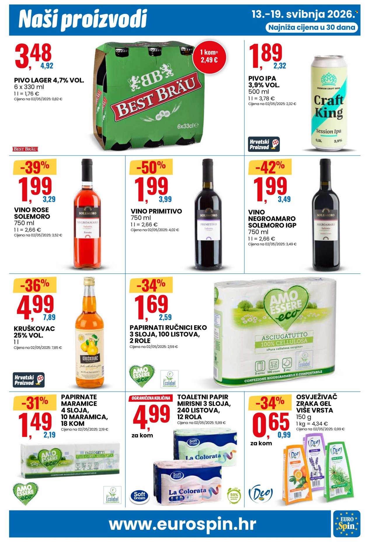 EUROSPIN katalog - Od srijede 13.05.2026.