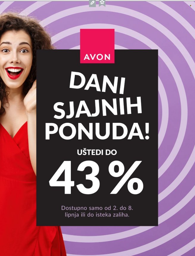 AVON katalog - Dani sjajnih ponuda!