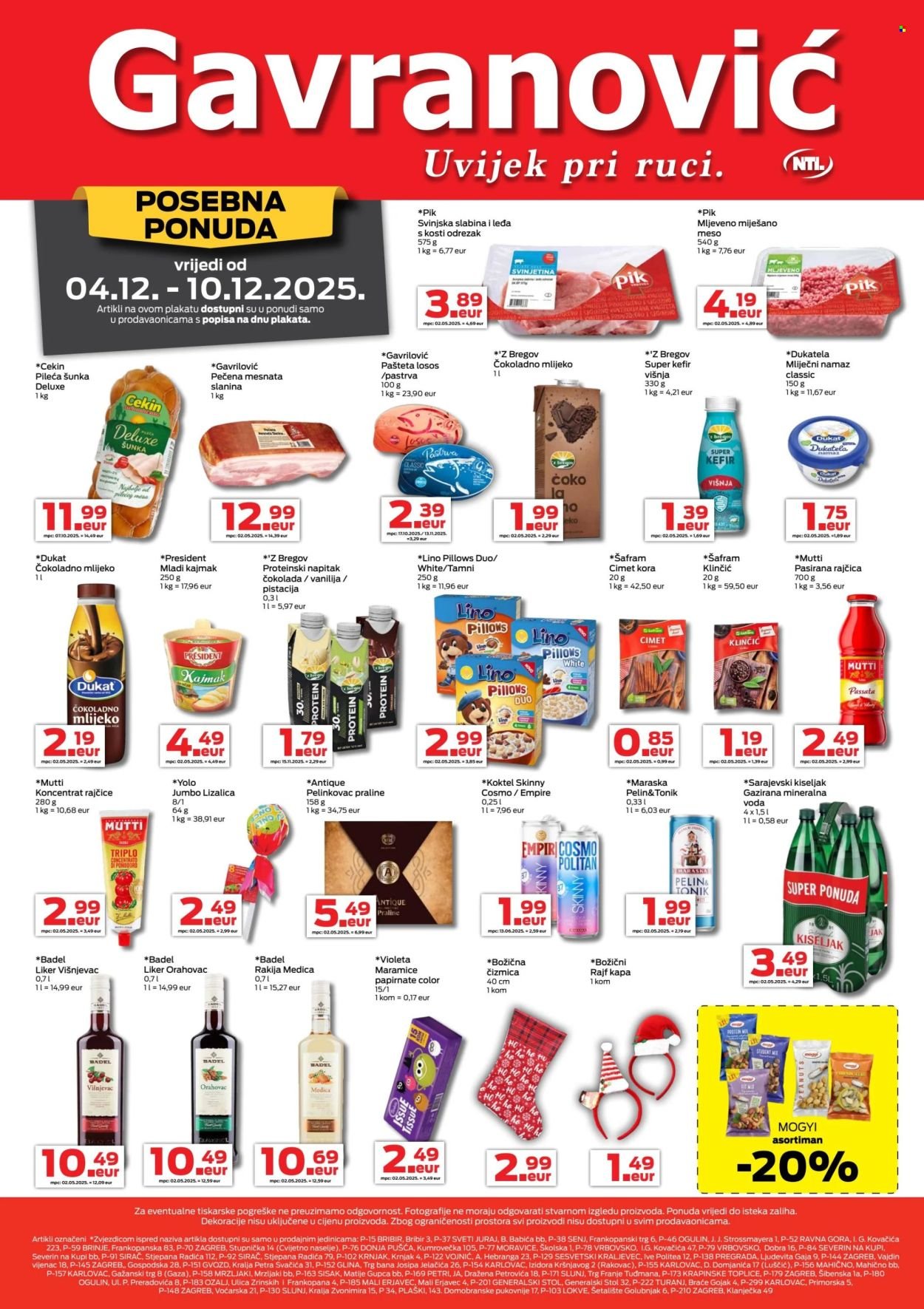 GAVRANOVIĆ katalog - Od četvrtka 04.12.2025.