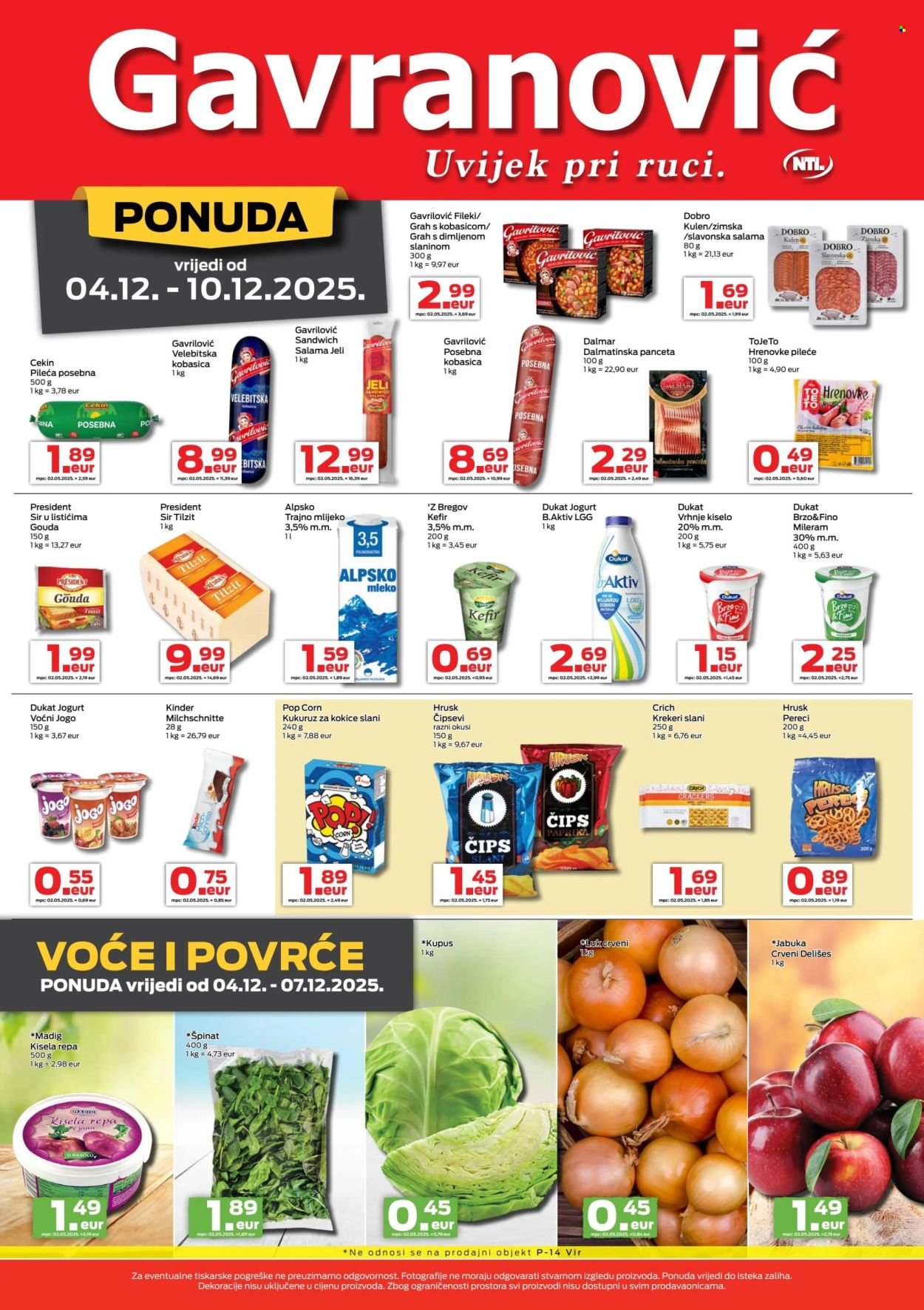 GAVRANOVIĆ katalog - Od četvrtka 04.12.2025.