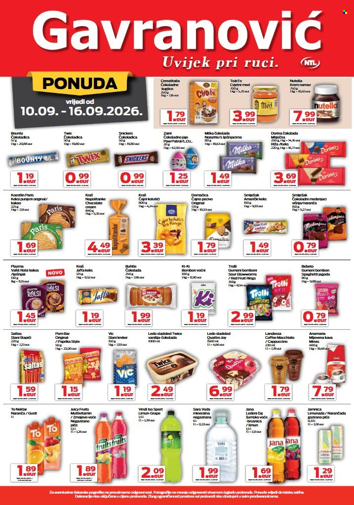 GAVRANOVIĆ katalog - Od četvrtka 10.09.2026.
