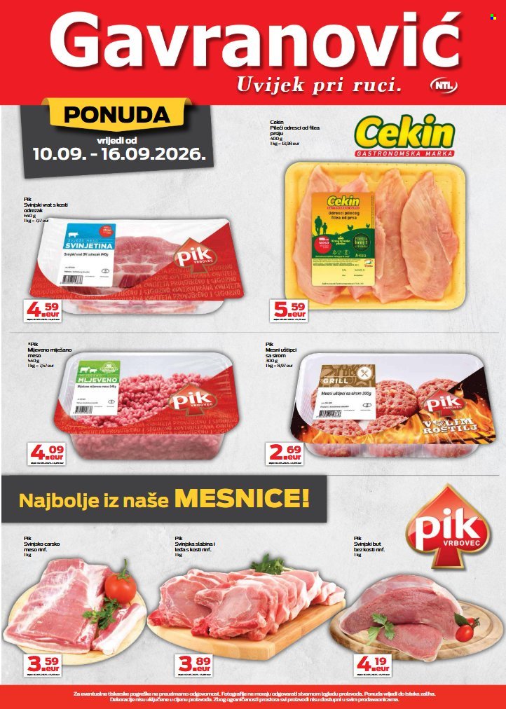 GAVRANOVIĆ katalog - Od četvrtka 10.09.2026.