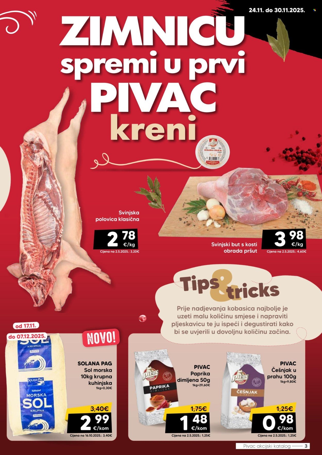 PIVAC katalog - Od ponedeljka 24.11.2025.