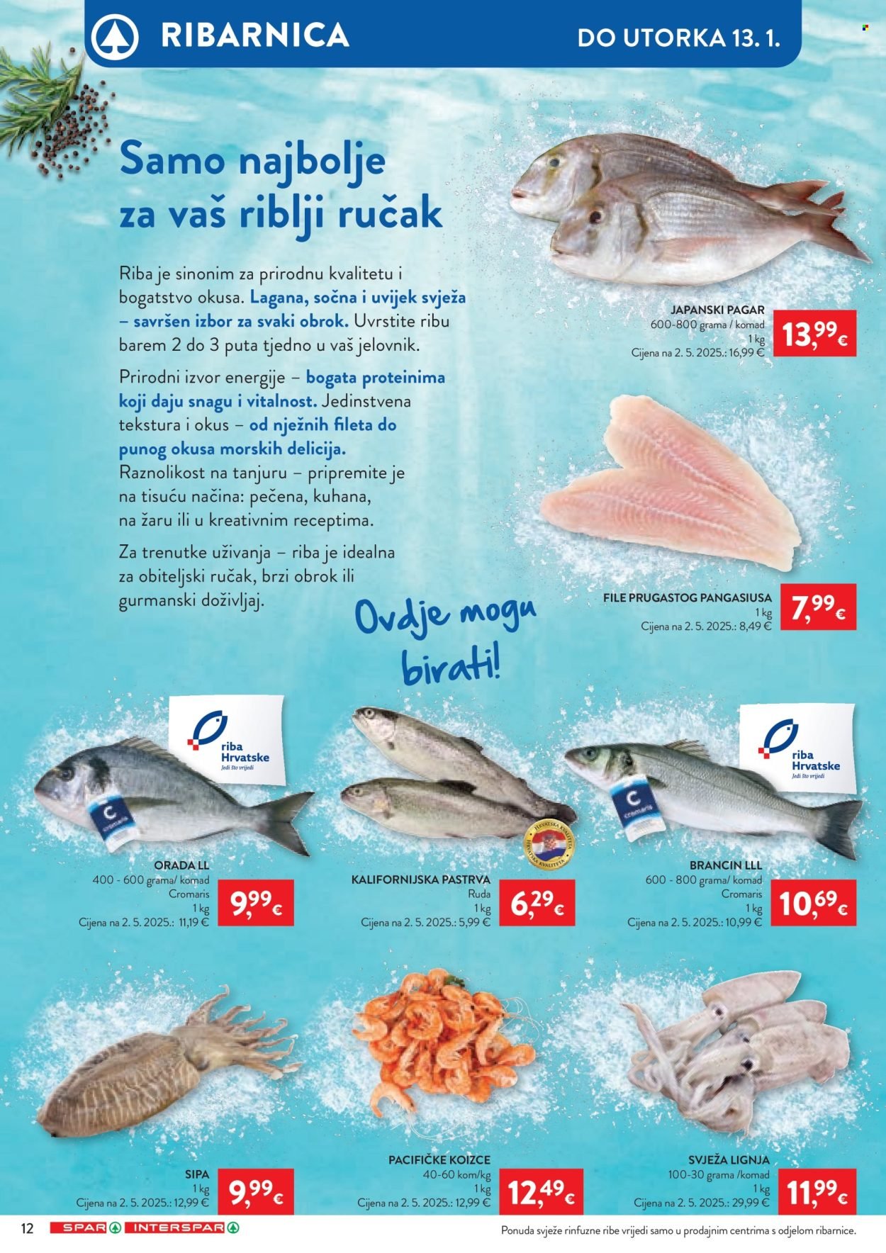 SPAR katalog - Od srijede 07.01.2026.