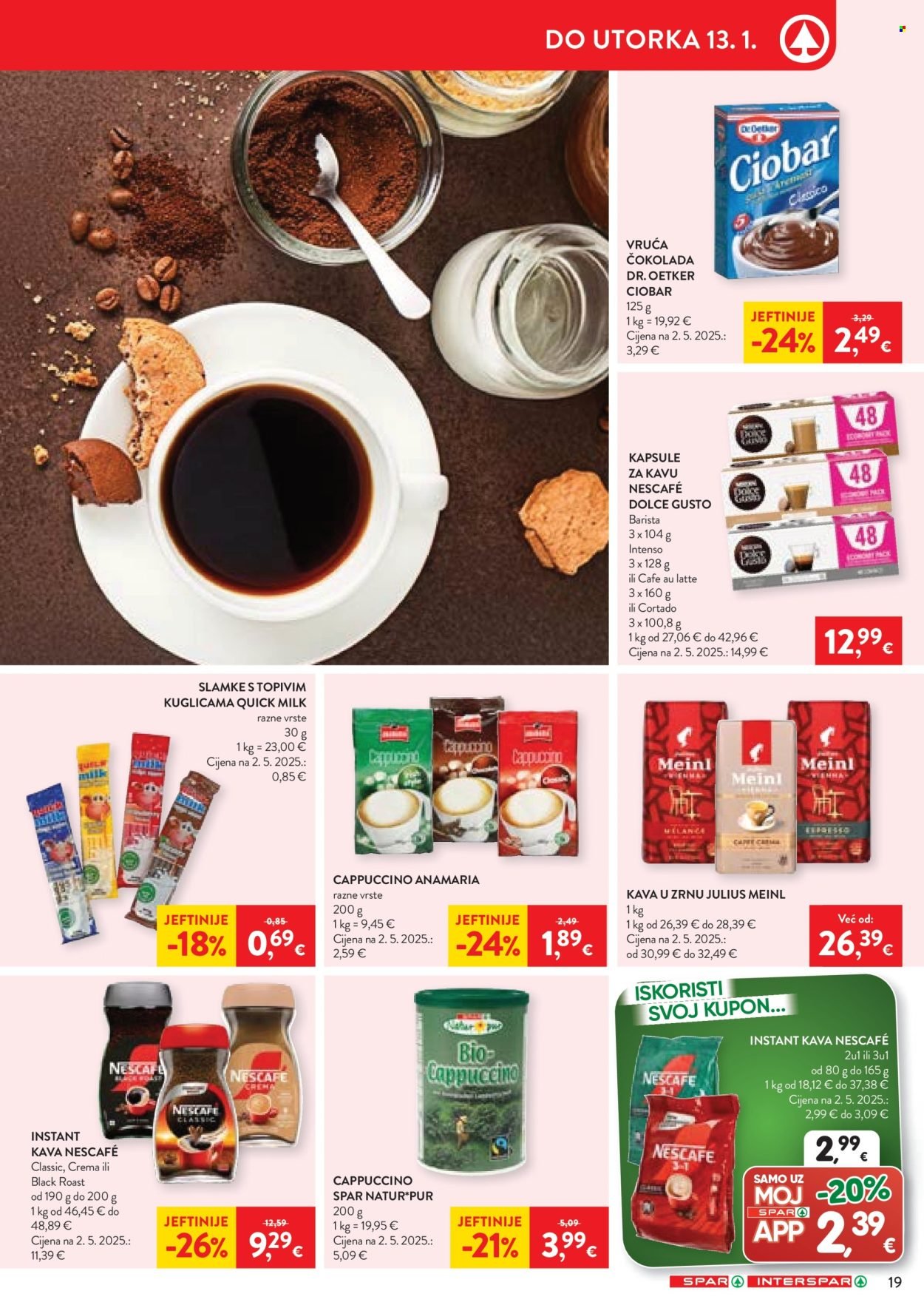 SPAR katalog - Od srijede 07.01.2026.