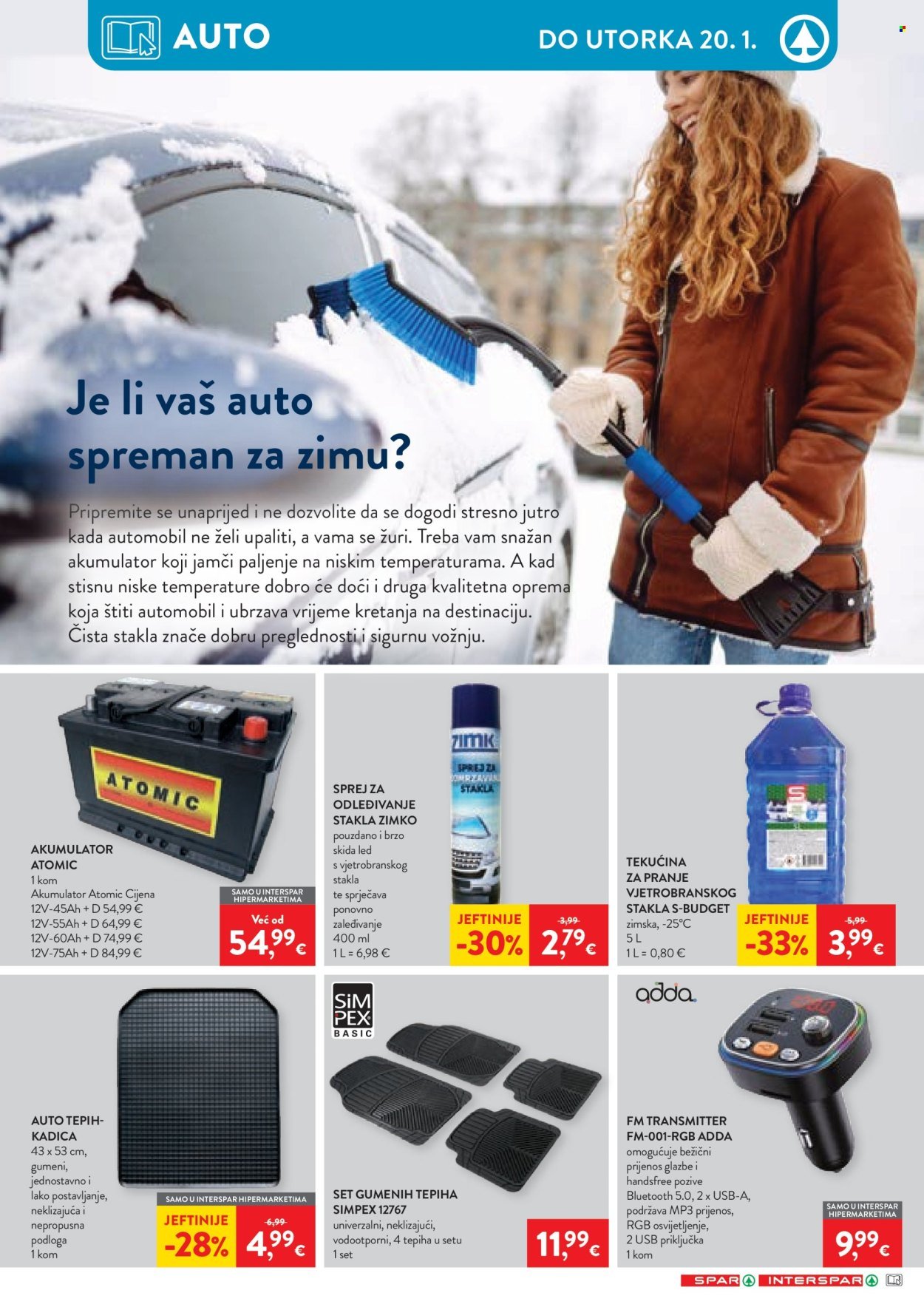 SPAR katalog - Od srijede 07.01.2026.