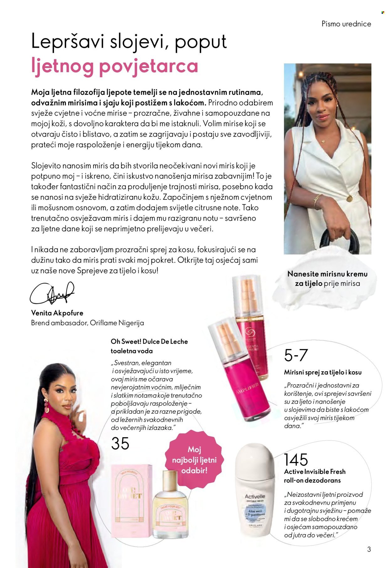 ORIFLAME katalog - MIRISNO LJETO VAS ZOVE