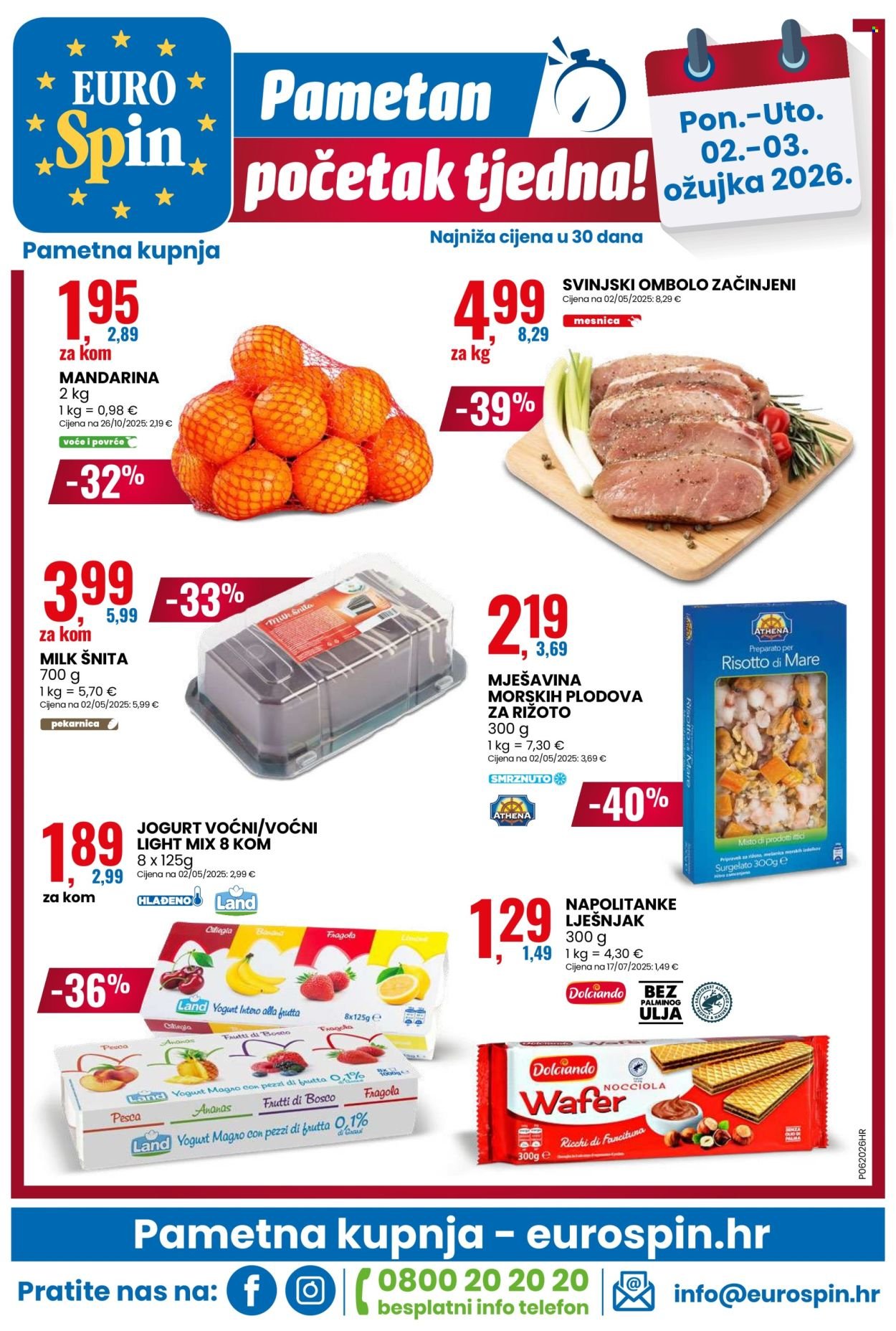 EUROSPIN katalog - Od srijede 25.02.2026.