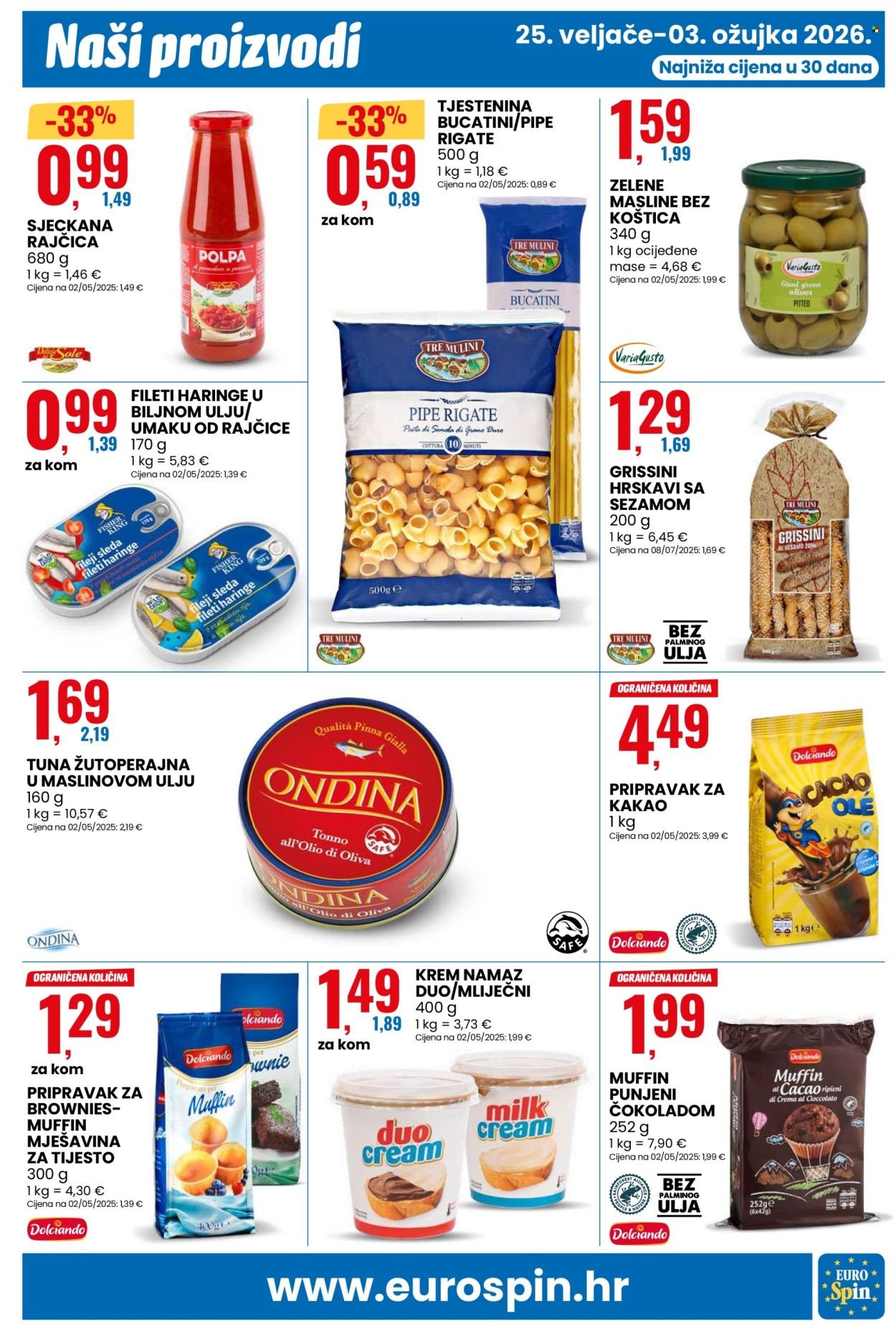 EUROSPIN katalog - Od srijede 25.02.2026.