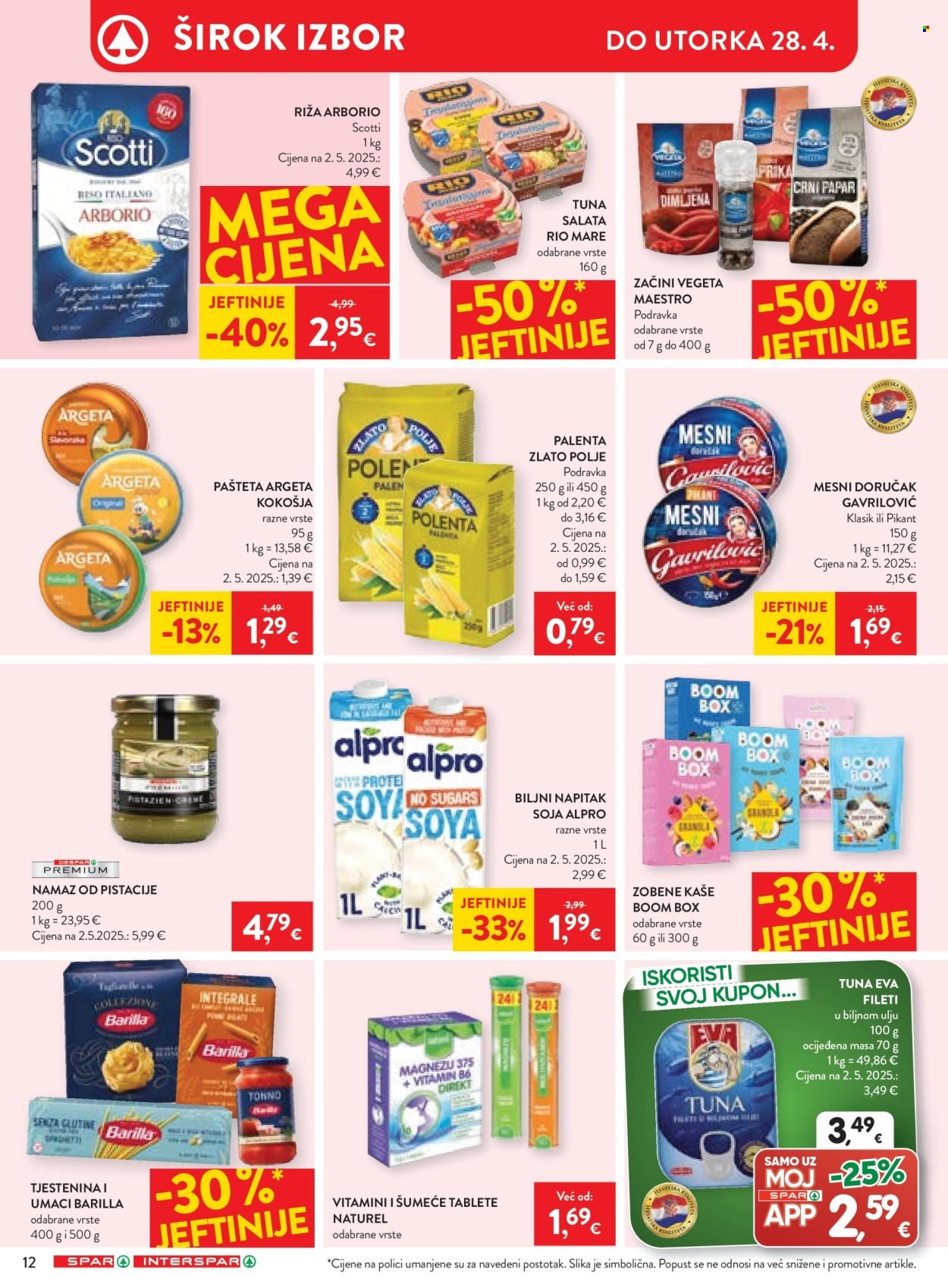INTERSPAR katalog - Od srijede 22.04.2026.