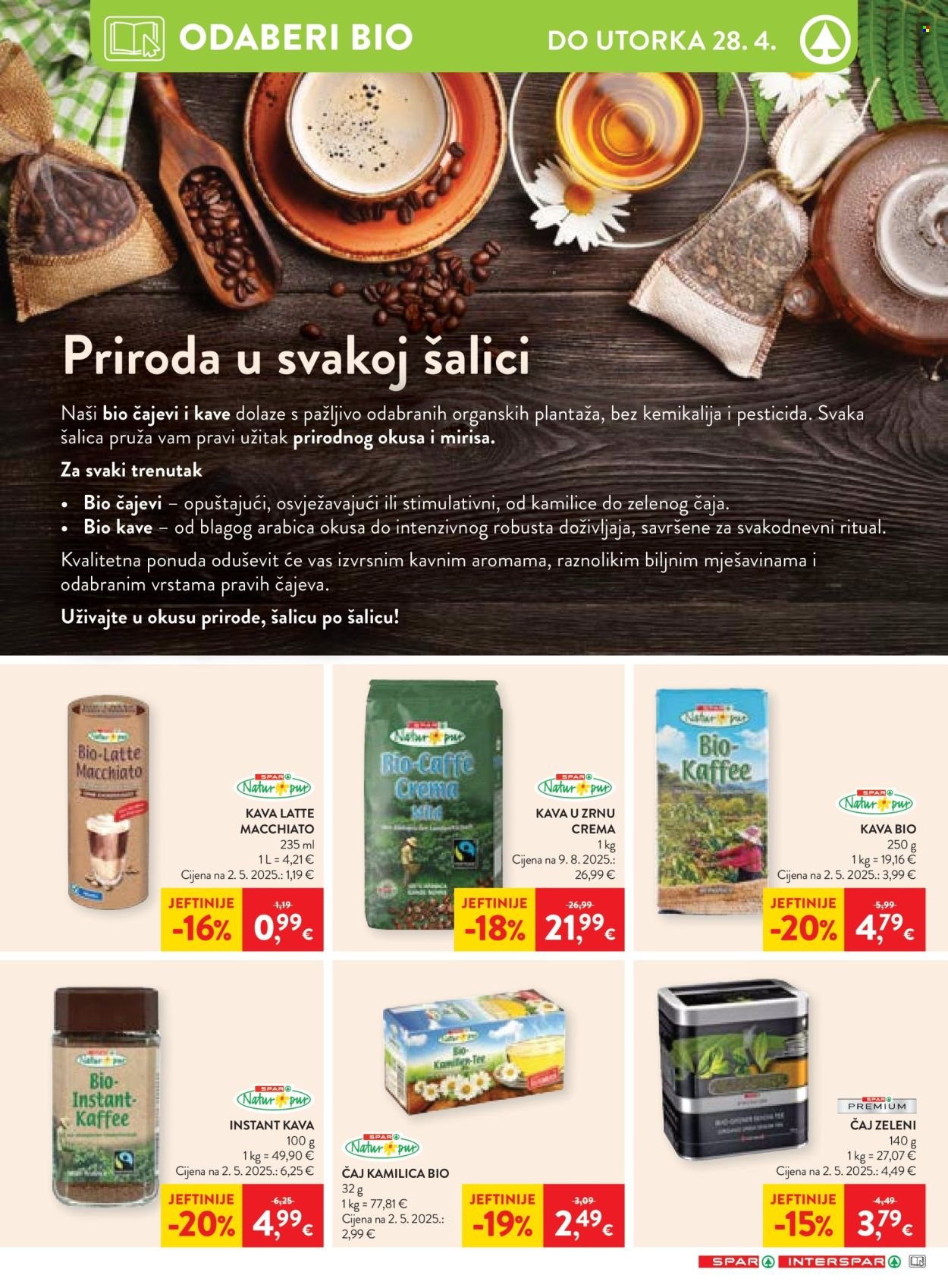 INTERSPAR katalog - Od srijede 22.04.2026.