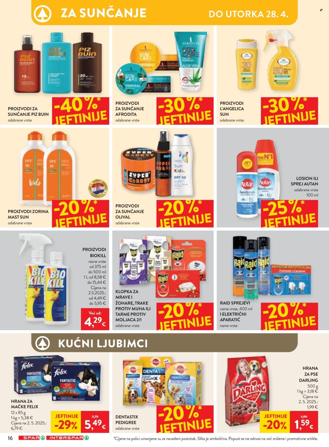INTERSPAR katalog - Od srijede 22.04.2026.