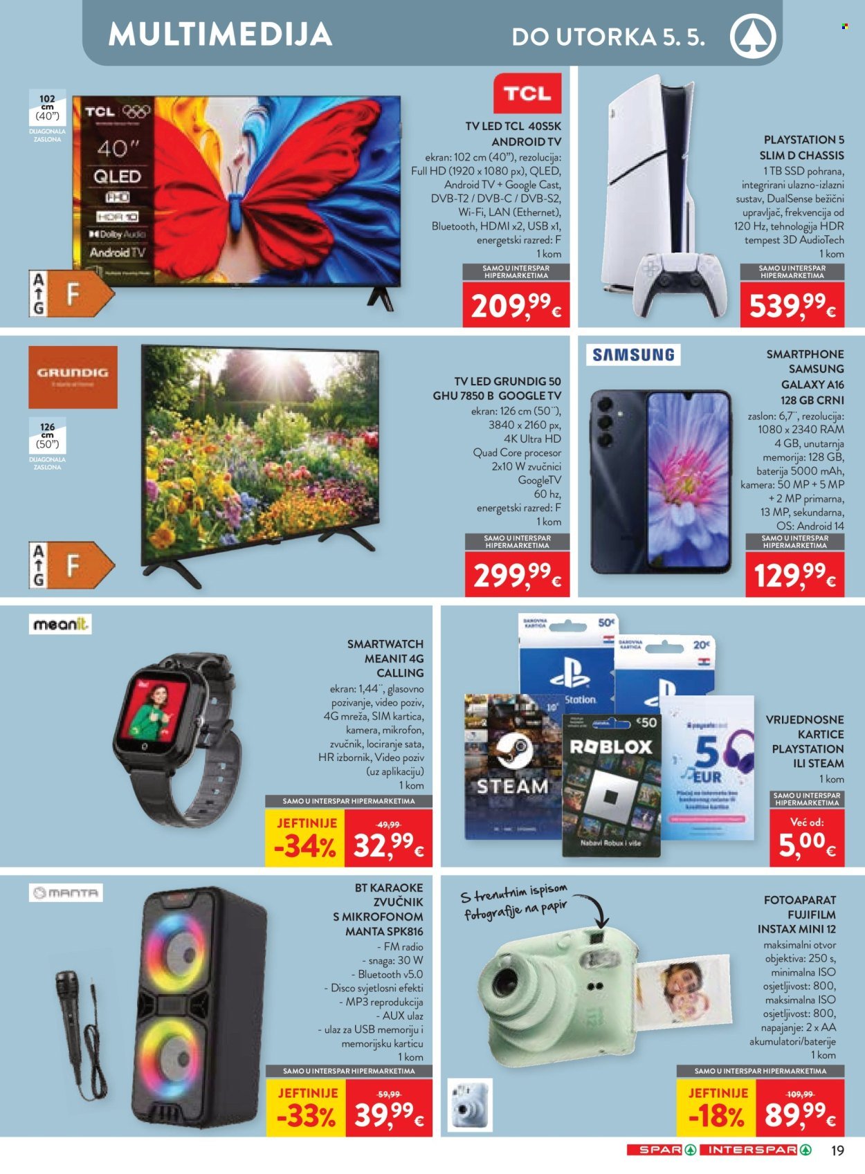 INTERSPAR katalog - Od srijede 22.04.2026.