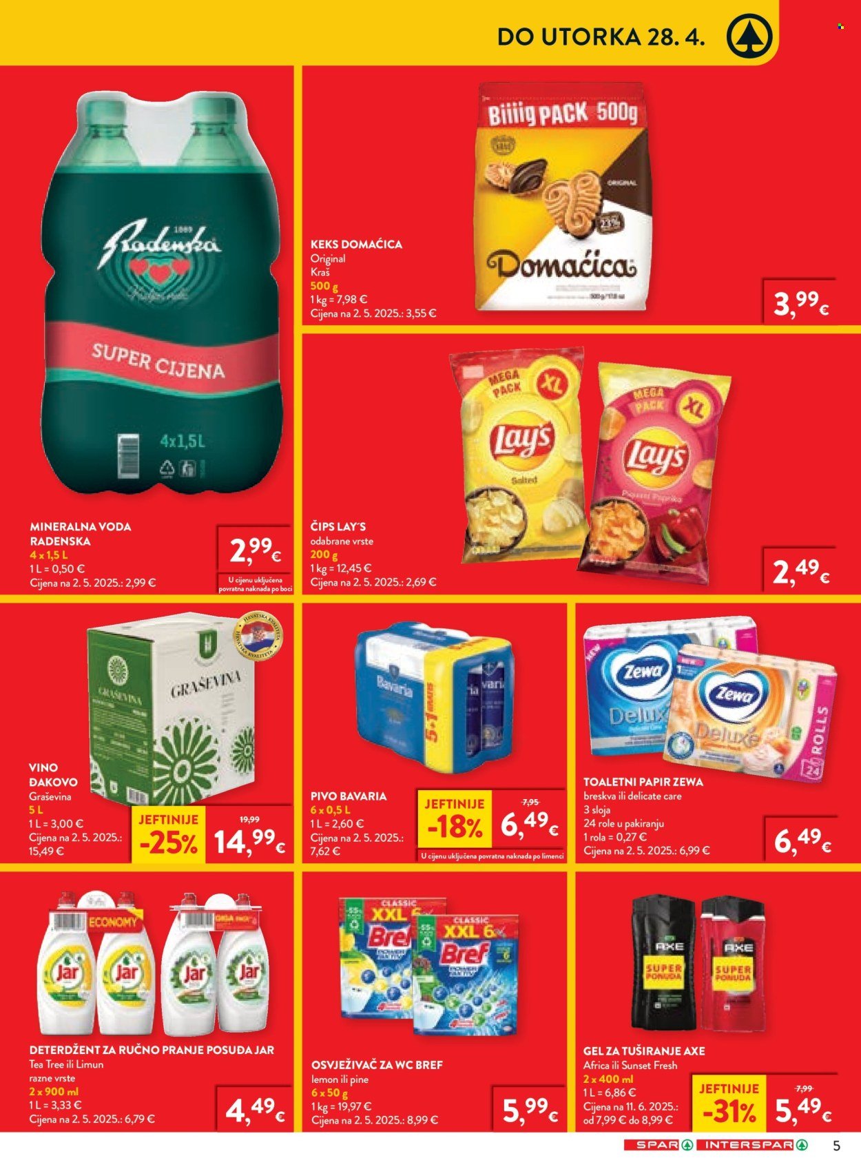 INTERSPAR katalog - Od srijede 22.04.2026.