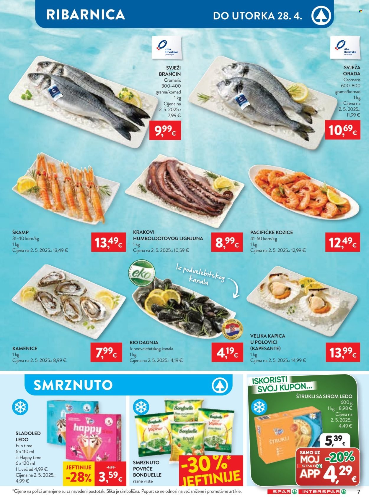 INTERSPAR katalog - Od srijede 22.04.2026.