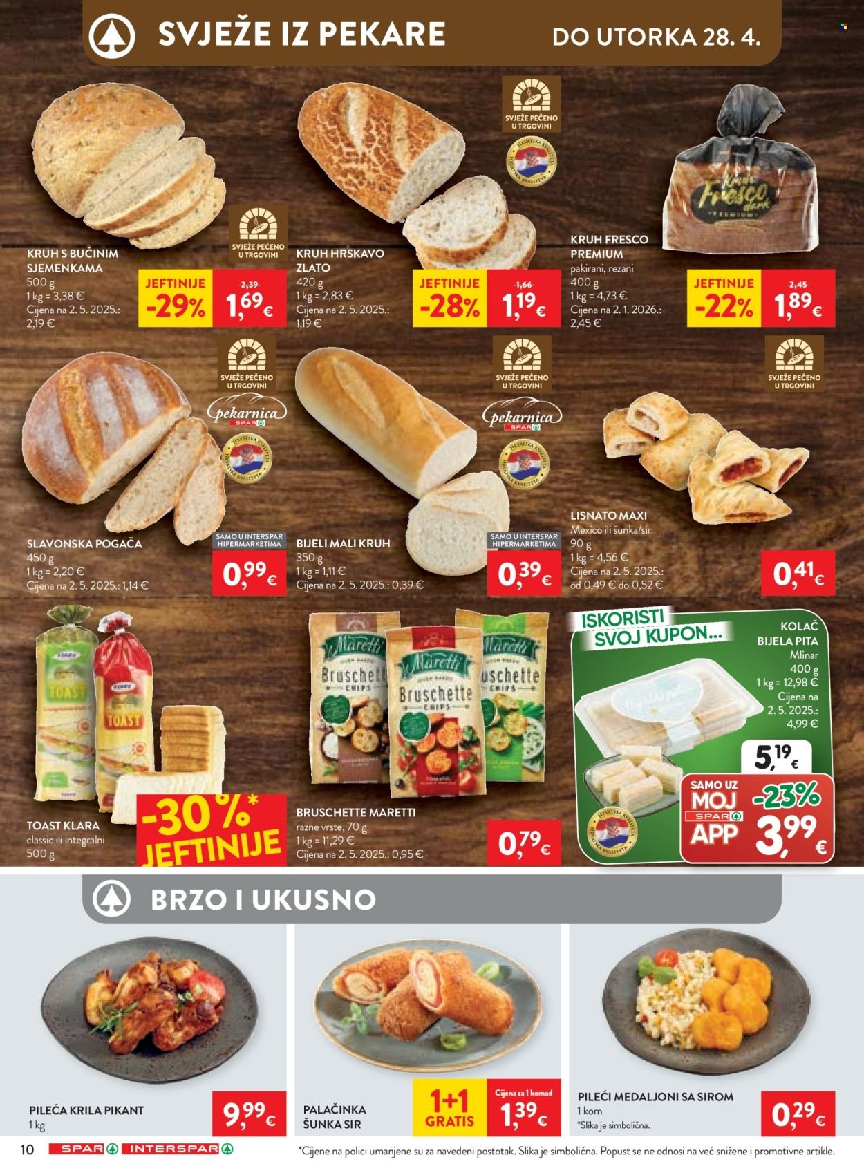 INTERSPAR katalog - Od srijede 22.04.2026.