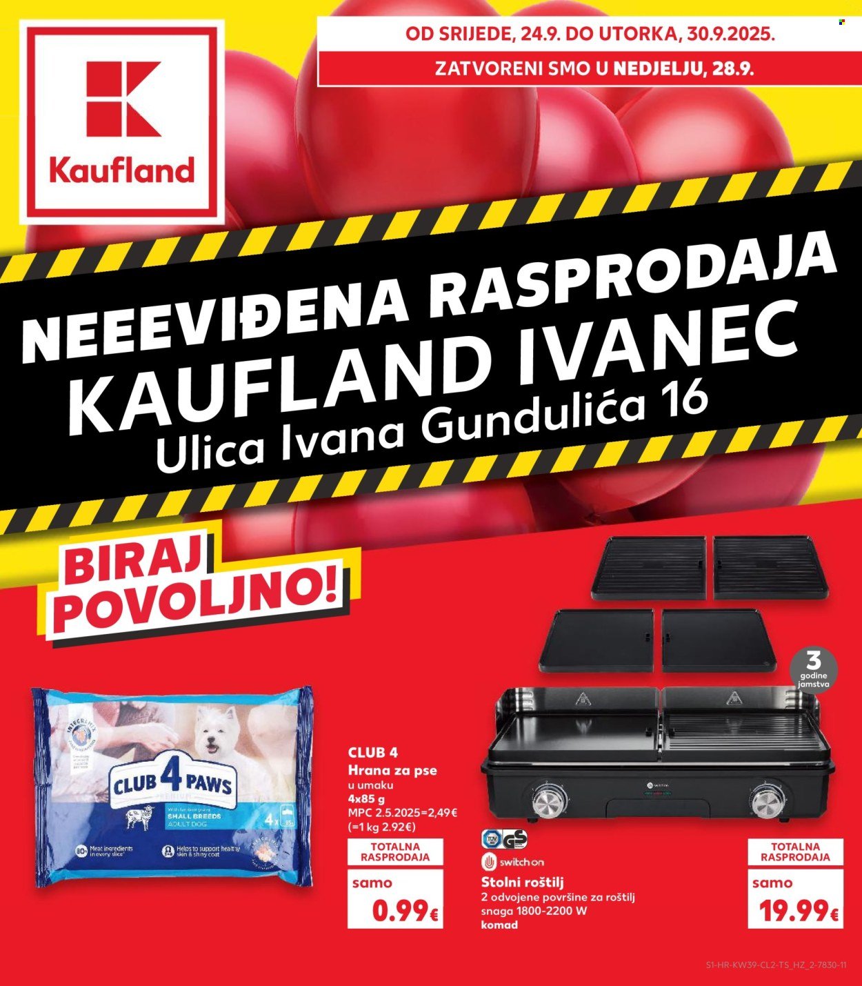 KAUFLAND katalog - Od srijede 24.09.2025.