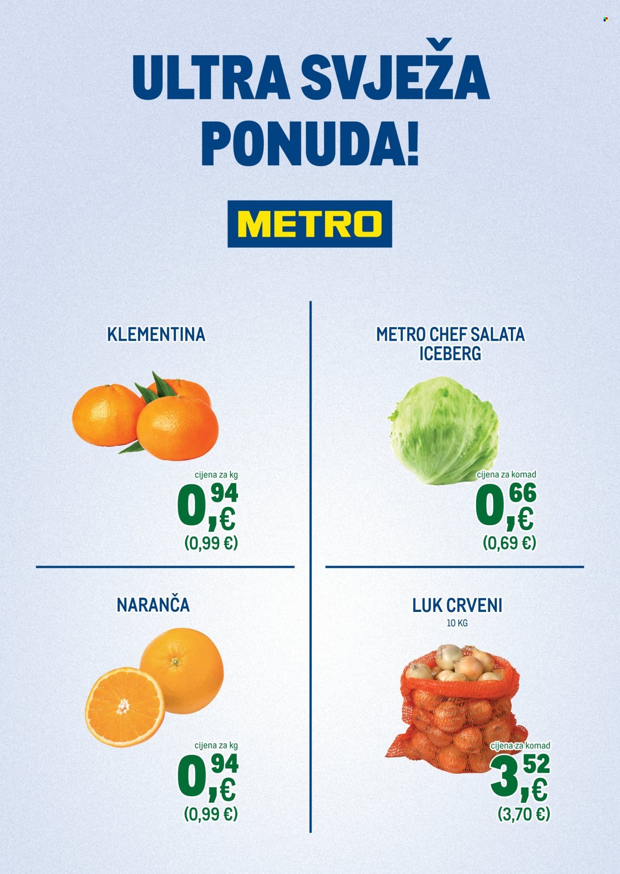 METRO katalog - Ultra svježa ponuda