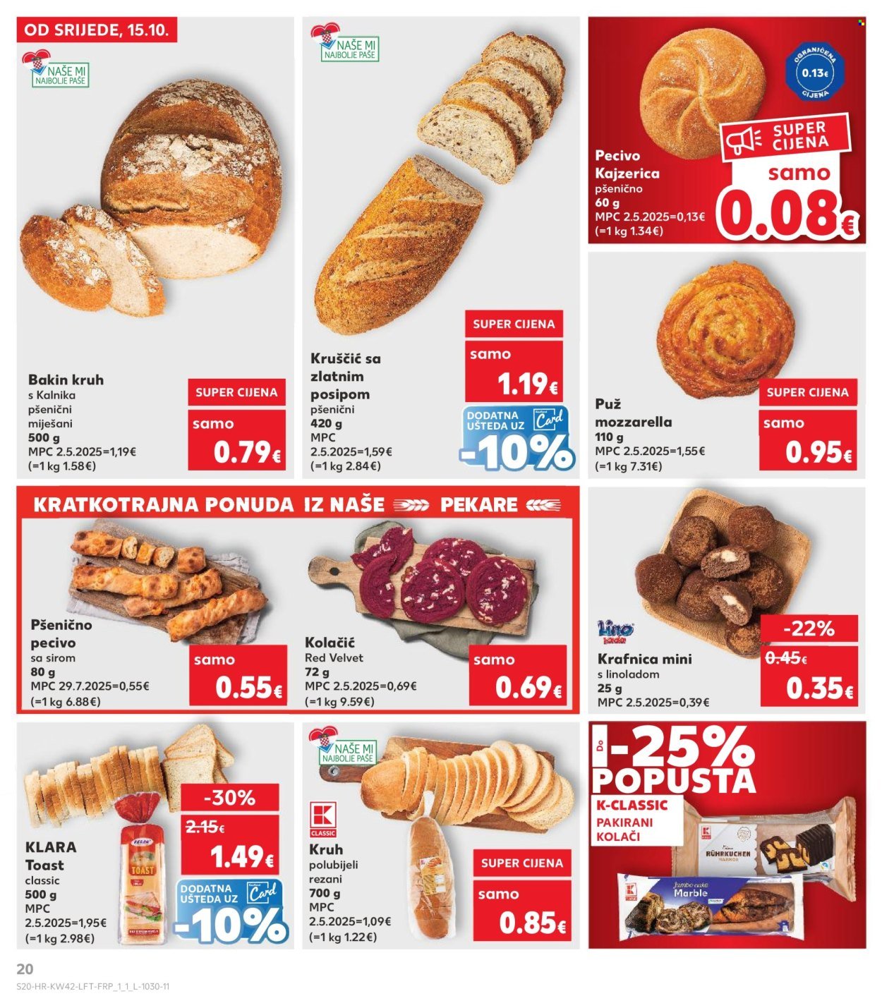 KAUFLAND katalog - Od srijede 15.10.2025.