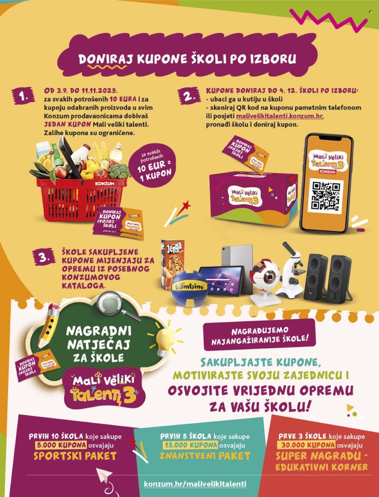 KONZUM katalog - Od srijede 03.09.2025.