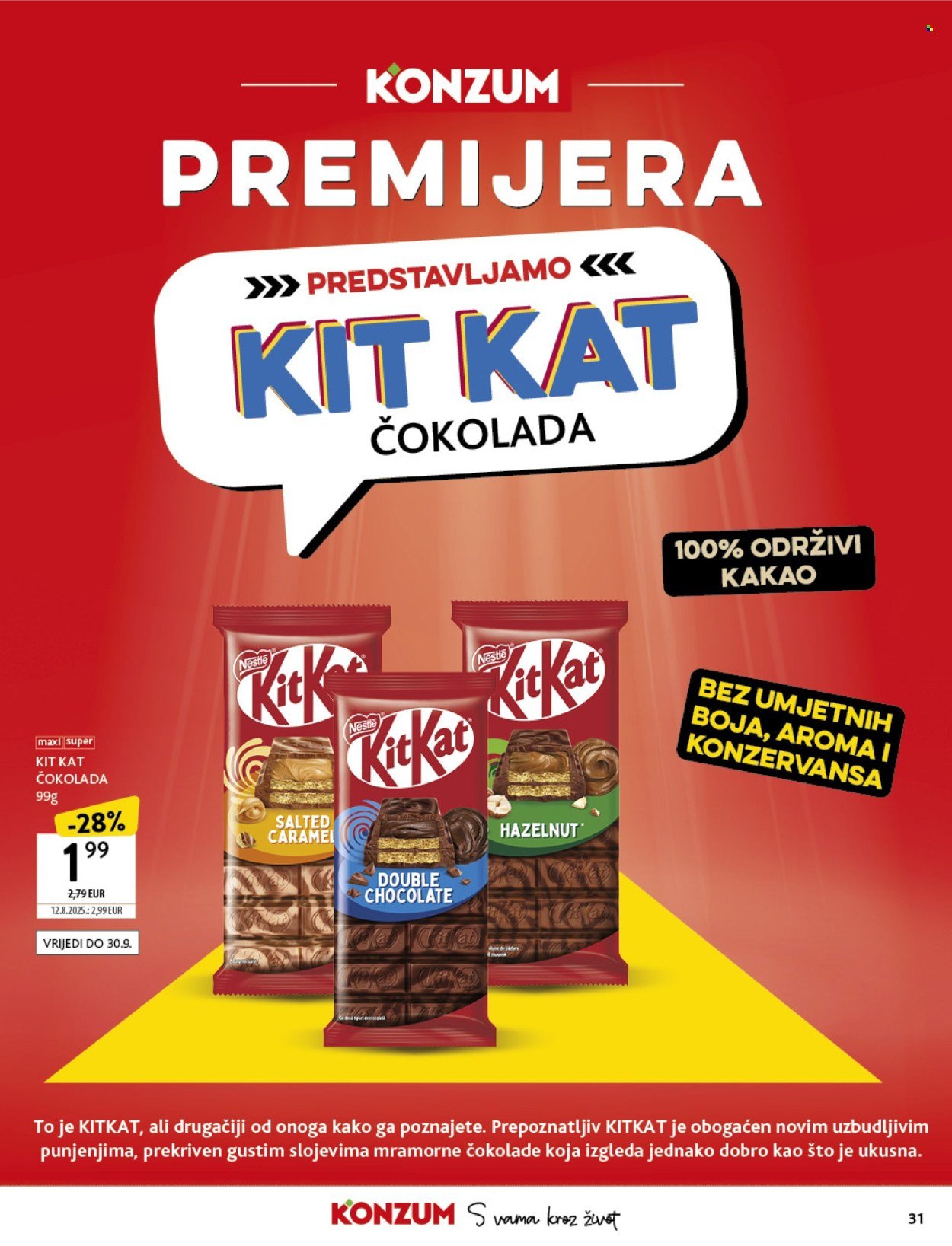 KONZUM katalog - Od srijede 03.09.2025.