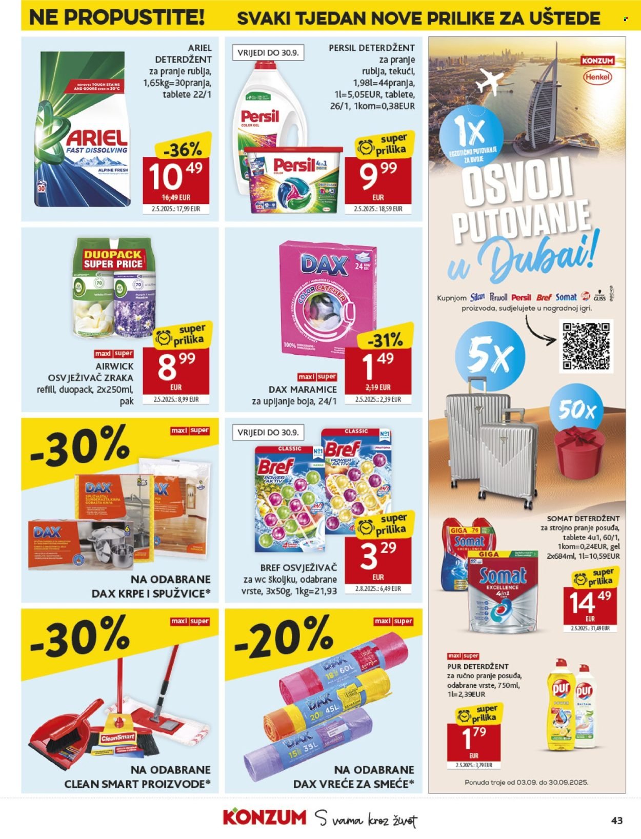 KONZUM katalog - Od srijede 03.09.2025.