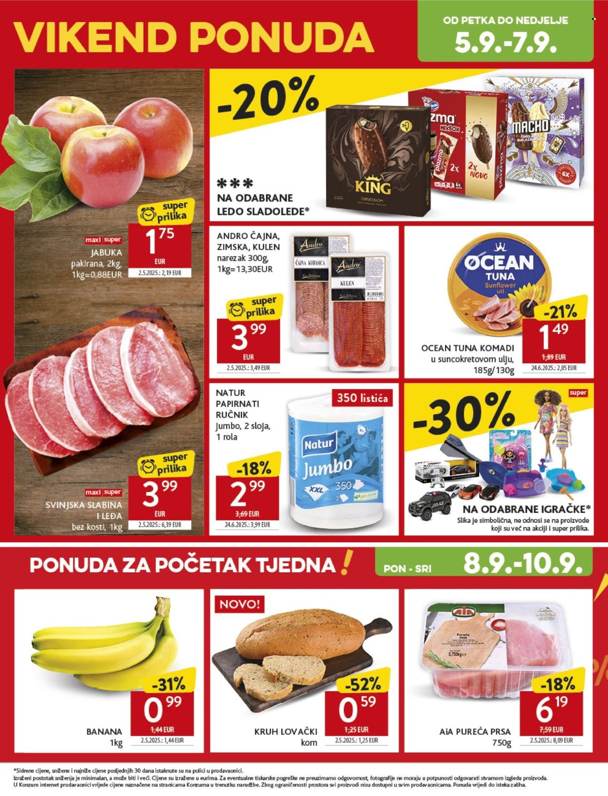 KONZUM katalog - Od srijede 03.09.2025.