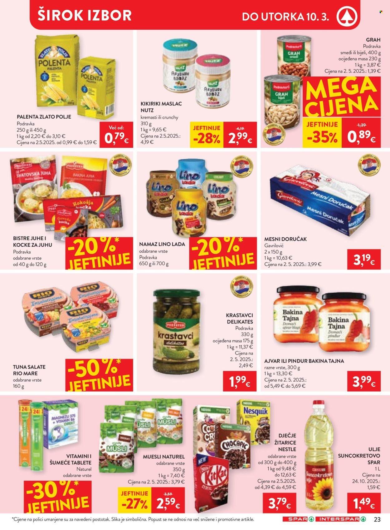 SPAR katalog - Od srijede 04.03.2026.