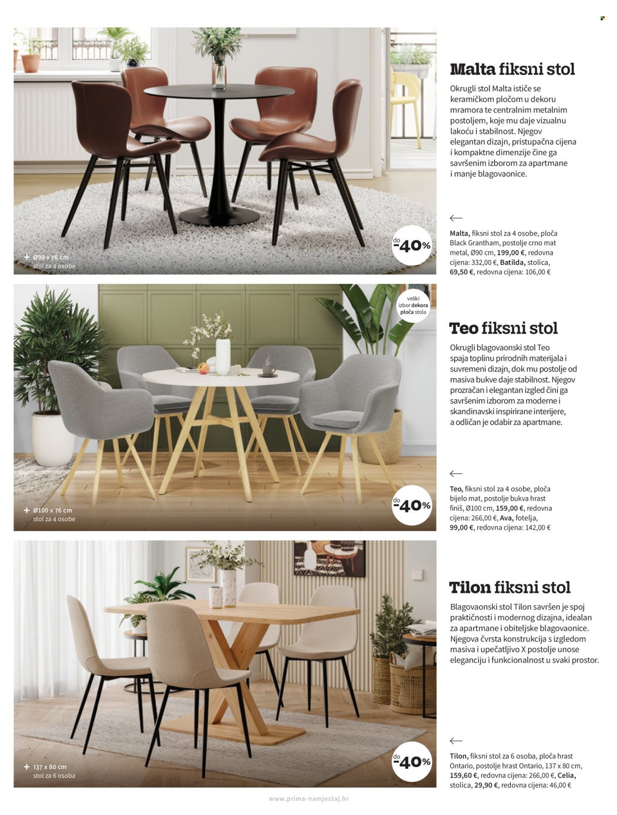 PRIMA katalog - Letak Blagovaonice rujan 2025.