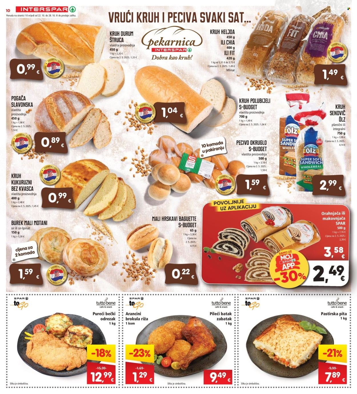 INTERSPAR katalog - Od srijede 22.10.2025.