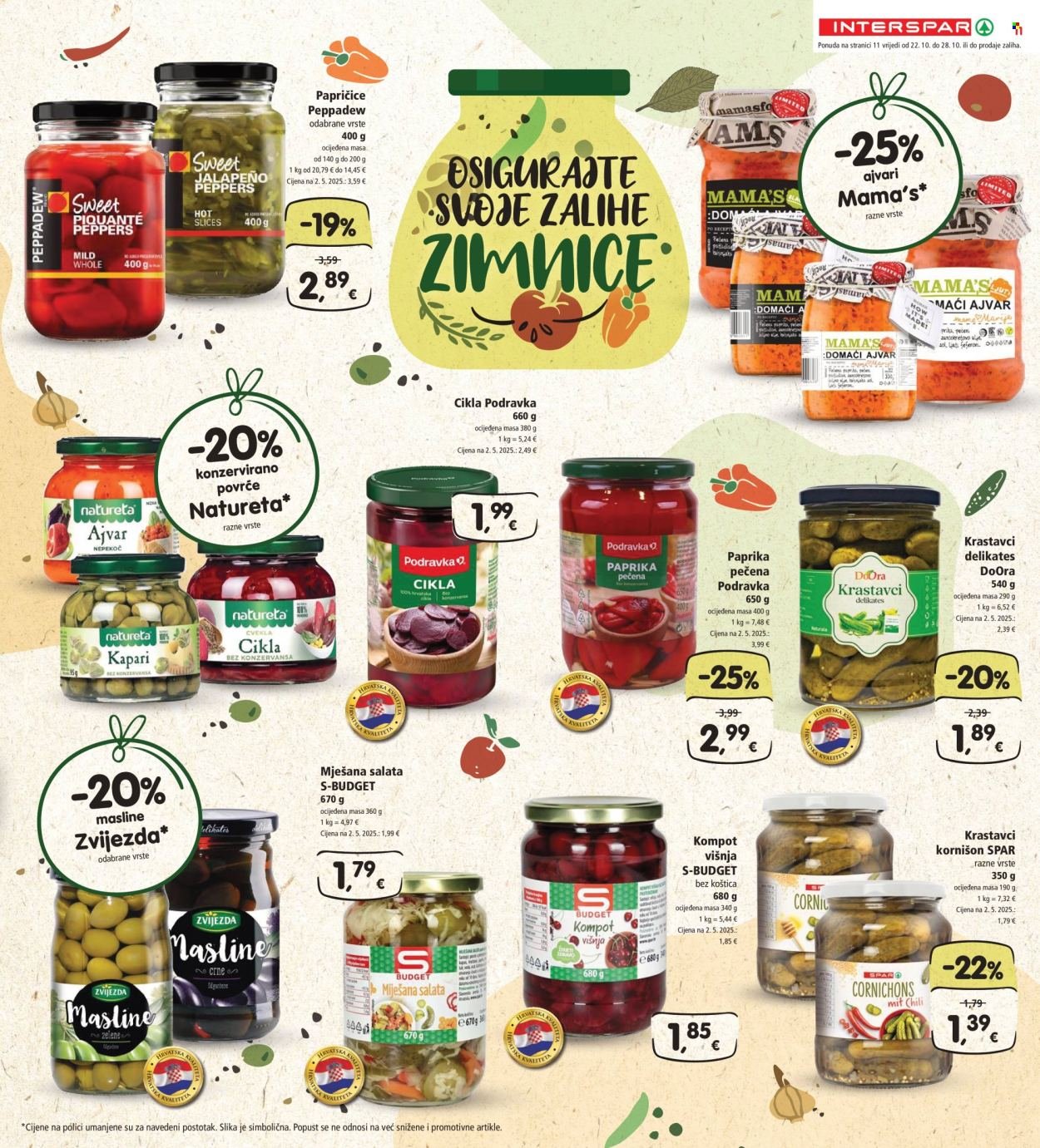 INTERSPAR katalog - Od srijede 22.10.2025.