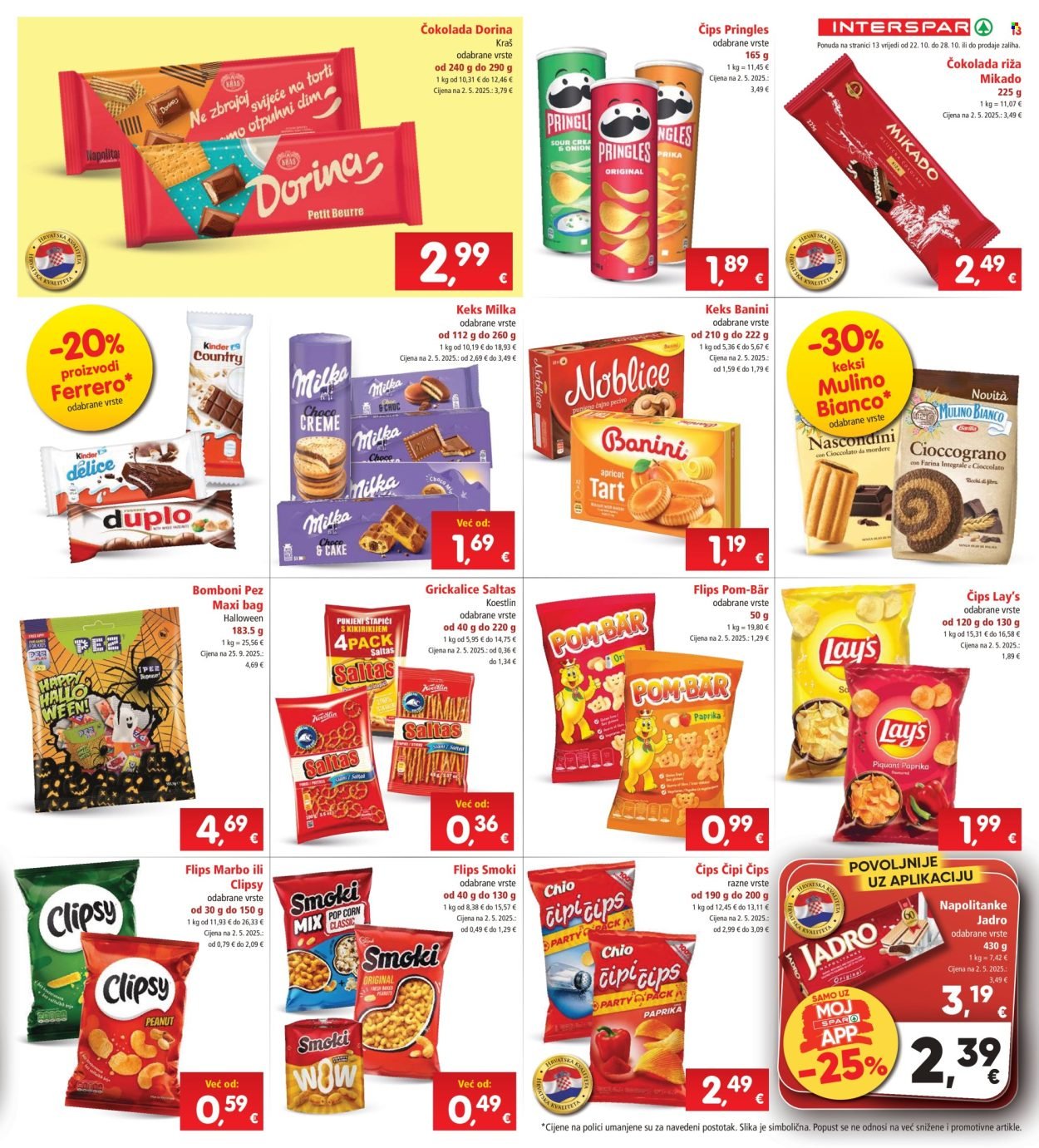 INTERSPAR katalog - Od srijede 22.10.2025.