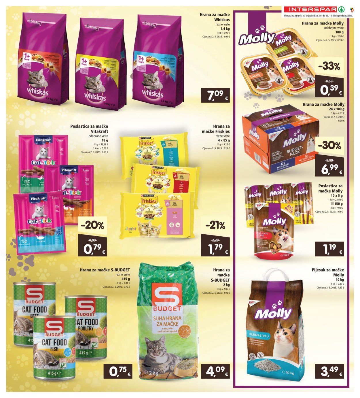 INTERSPAR katalog - Od srijede 22.10.2025.