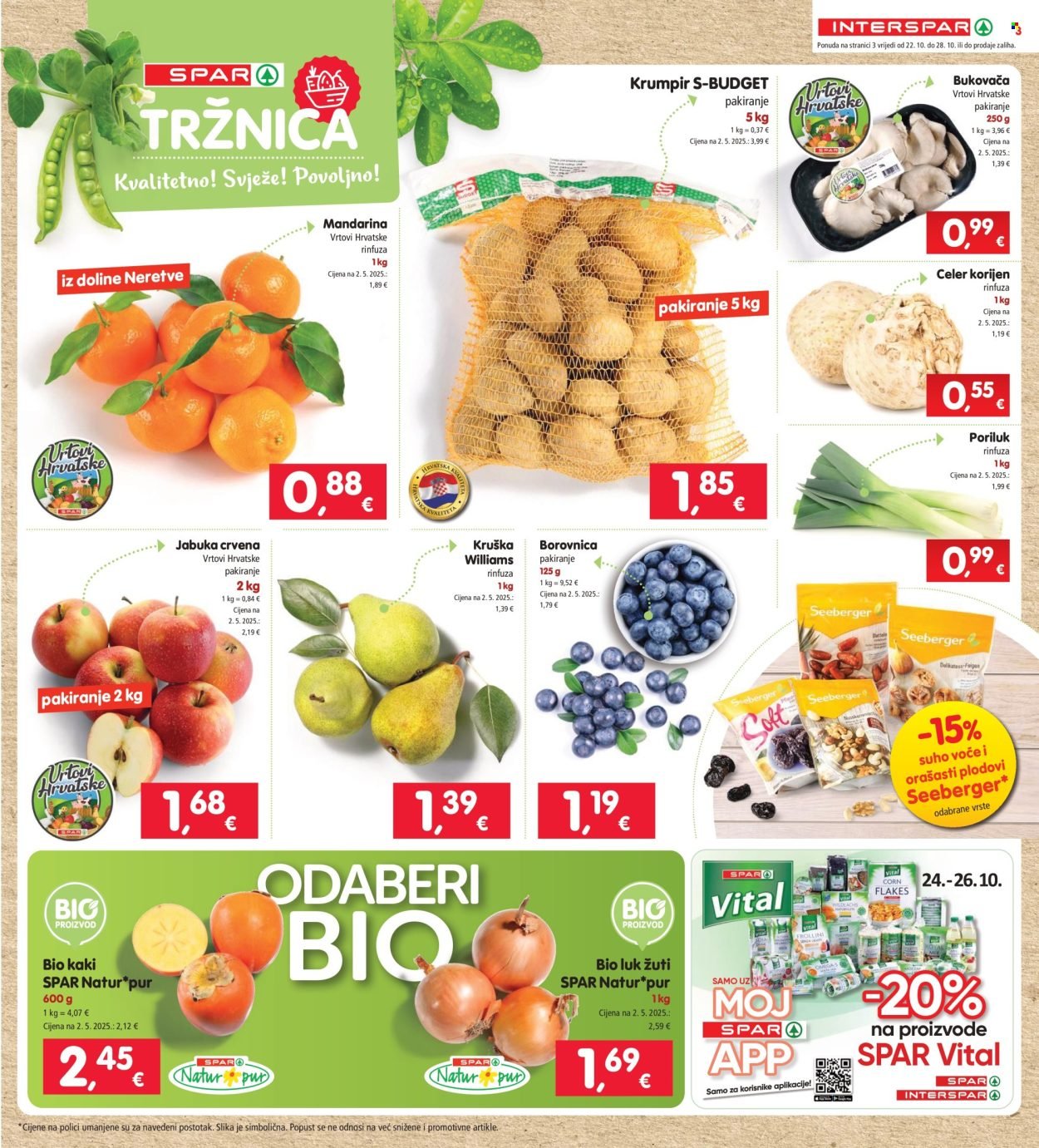 INTERSPAR katalog - Od srijede 22.10.2025.