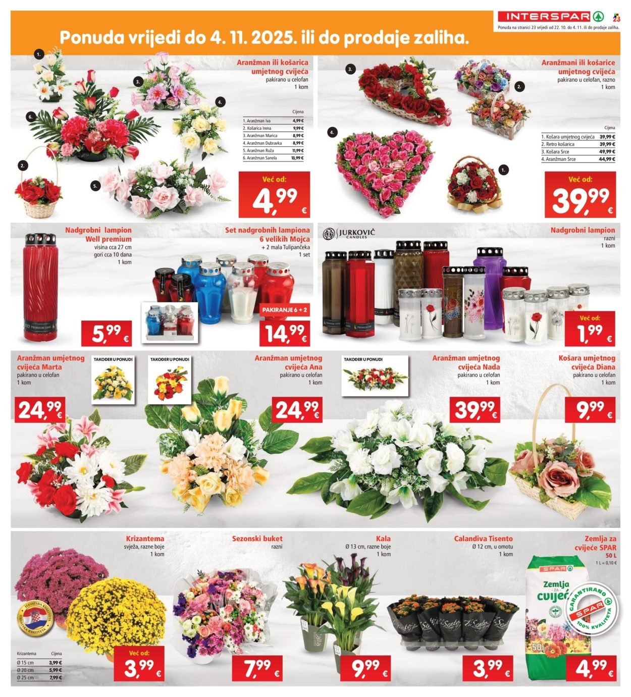 INTERSPAR katalog - Od srijede 22.10.2025.