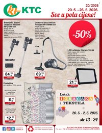 KTC katalog - SVE U POLA CIJENE
