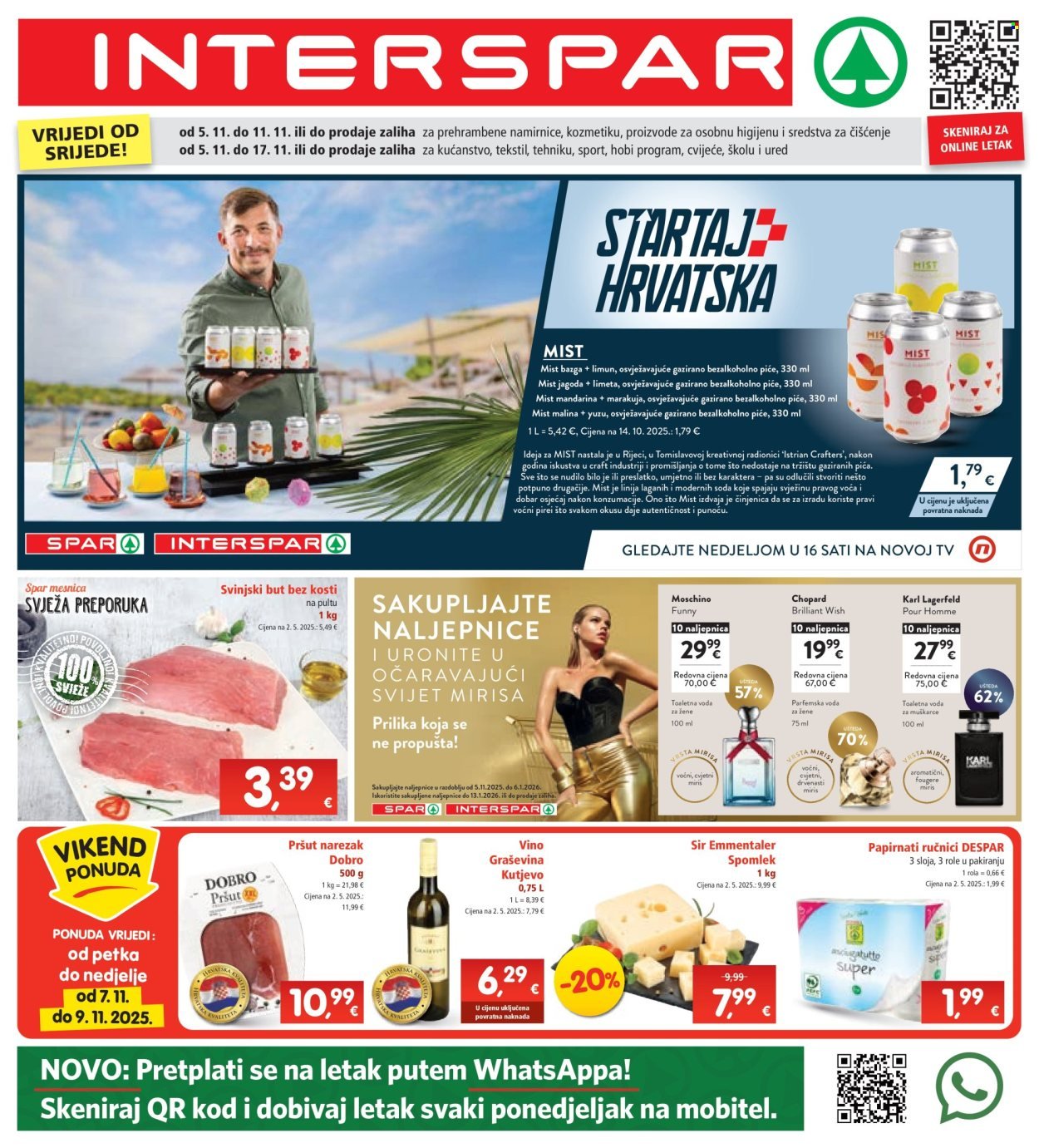 INTERSPAR katalog - Od srijede 05.11.2025.