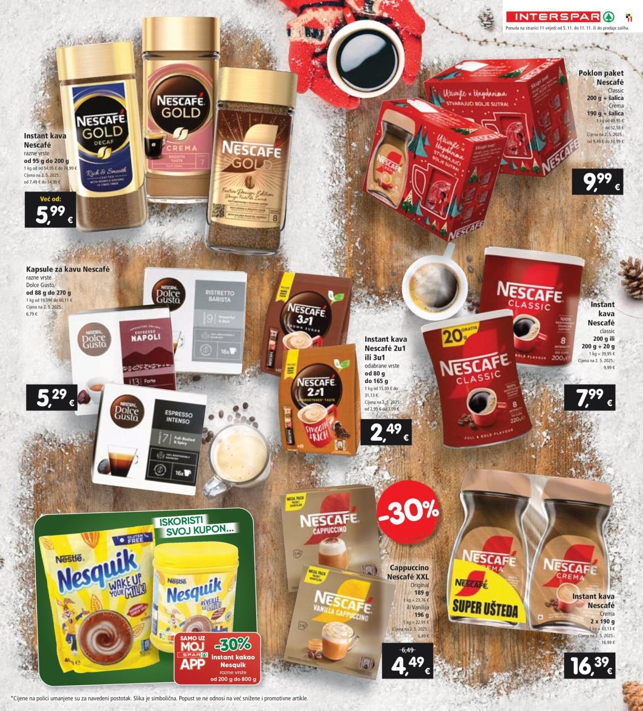 INTERSPAR katalog - Od srijede 05.11.2025.
