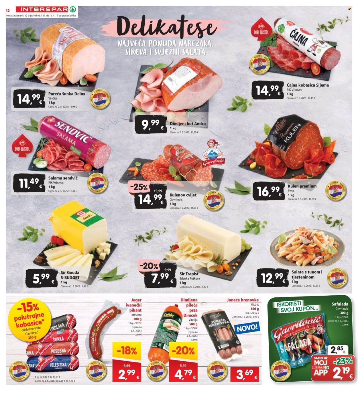 INTERSPAR katalog - Od srijede 05.11.2025.