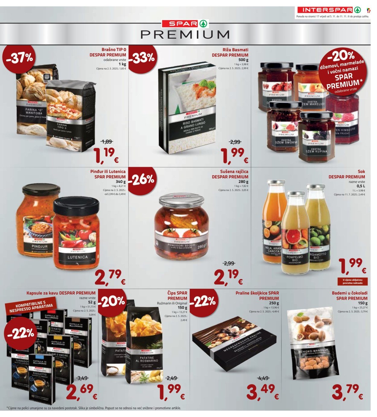 INTERSPAR katalog - Od srijede 05.11.2025.
