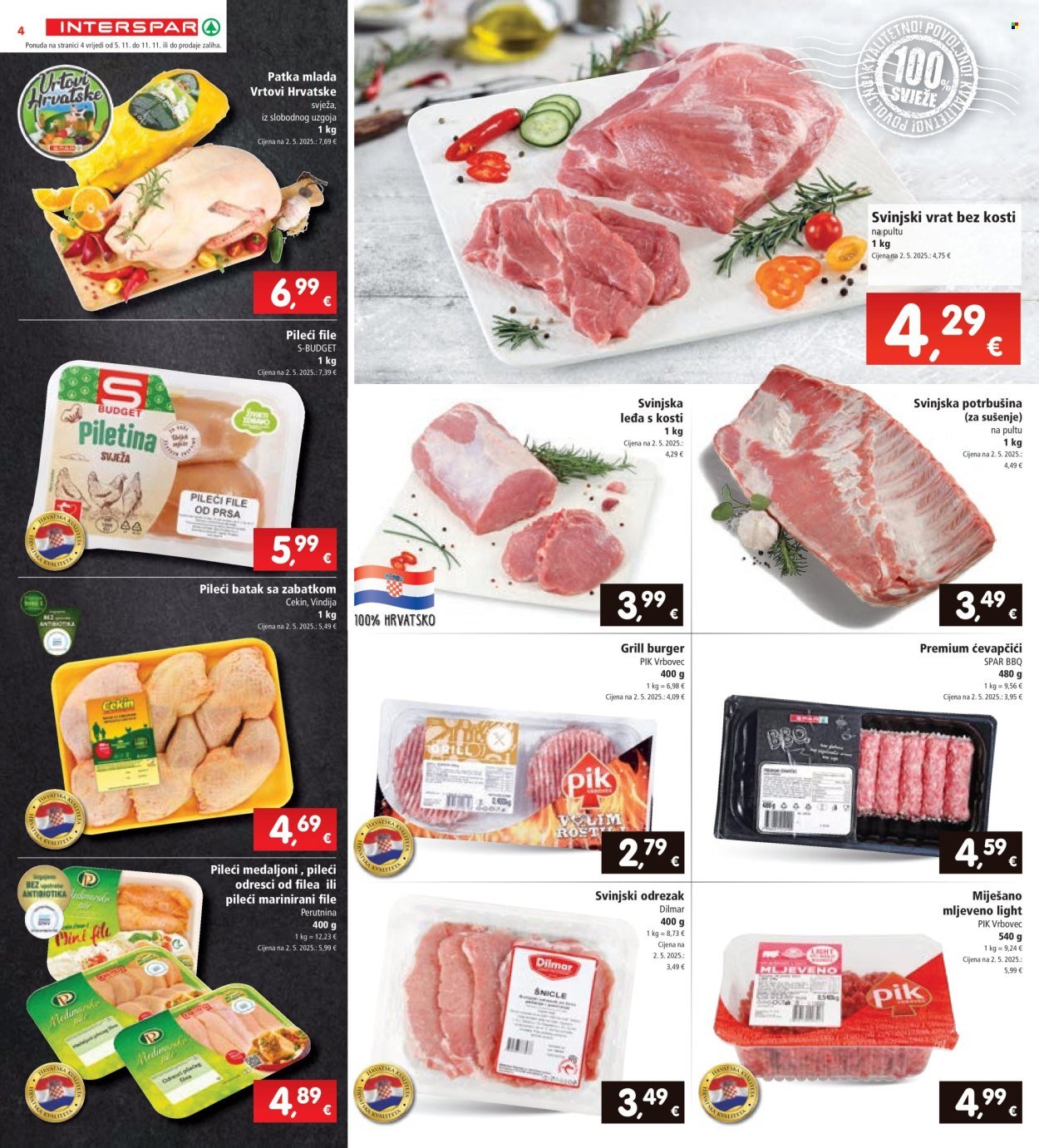 INTERSPAR katalog - Od srijede 05.11.2025.