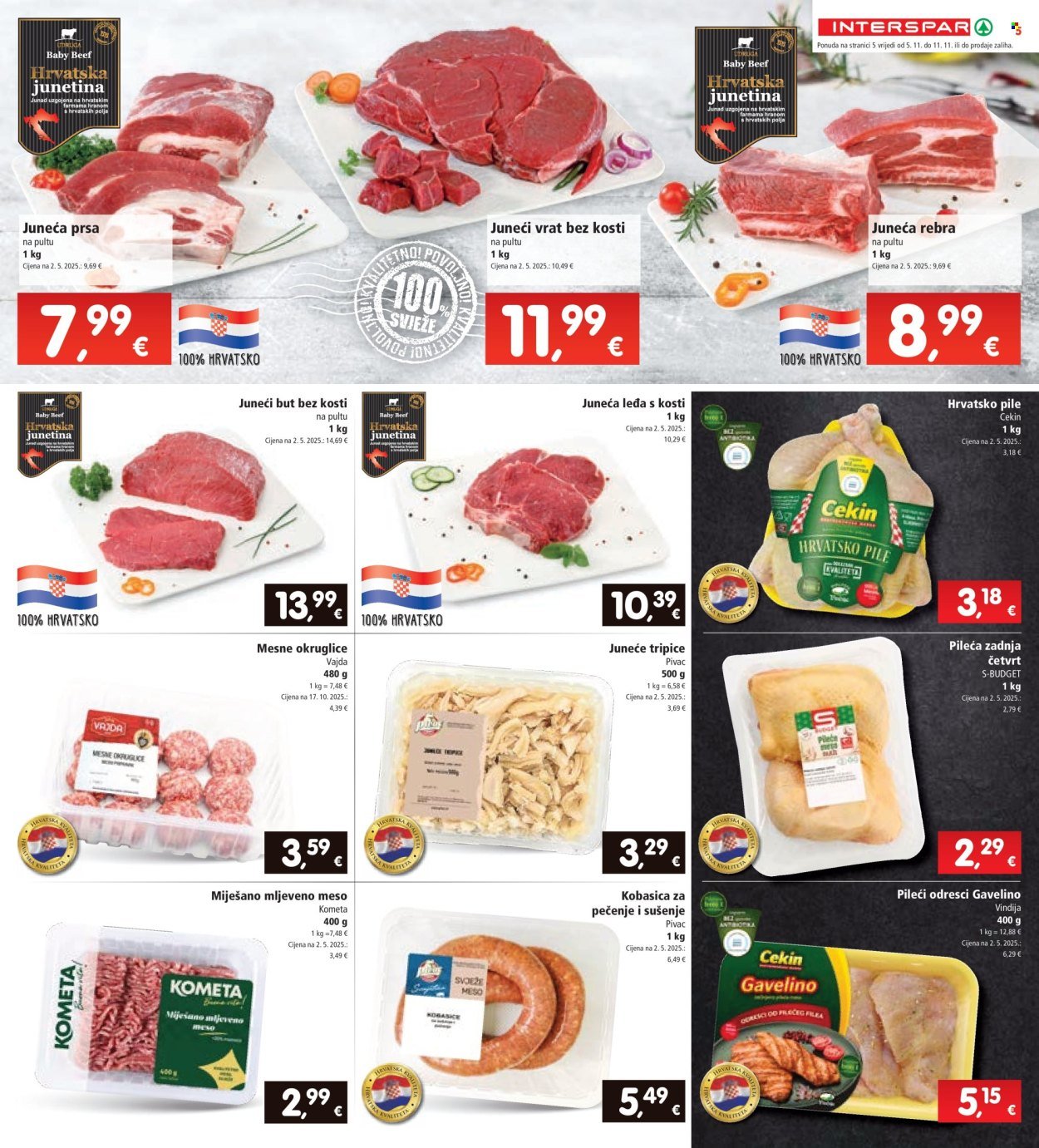 INTERSPAR katalog - Od srijede 05.11.2025.